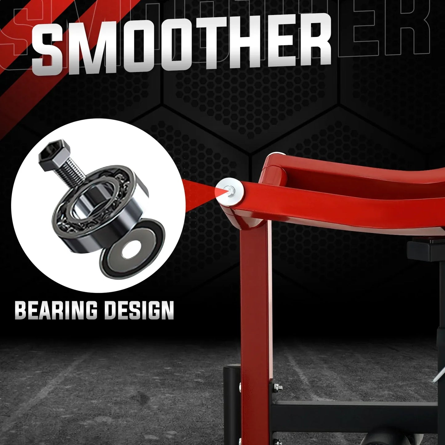 Syedee Chest Press Machine, 1250LBS Capacity with Independent Converging Arms, Adjustable Flat Incline Fitness Bench for Home Gym