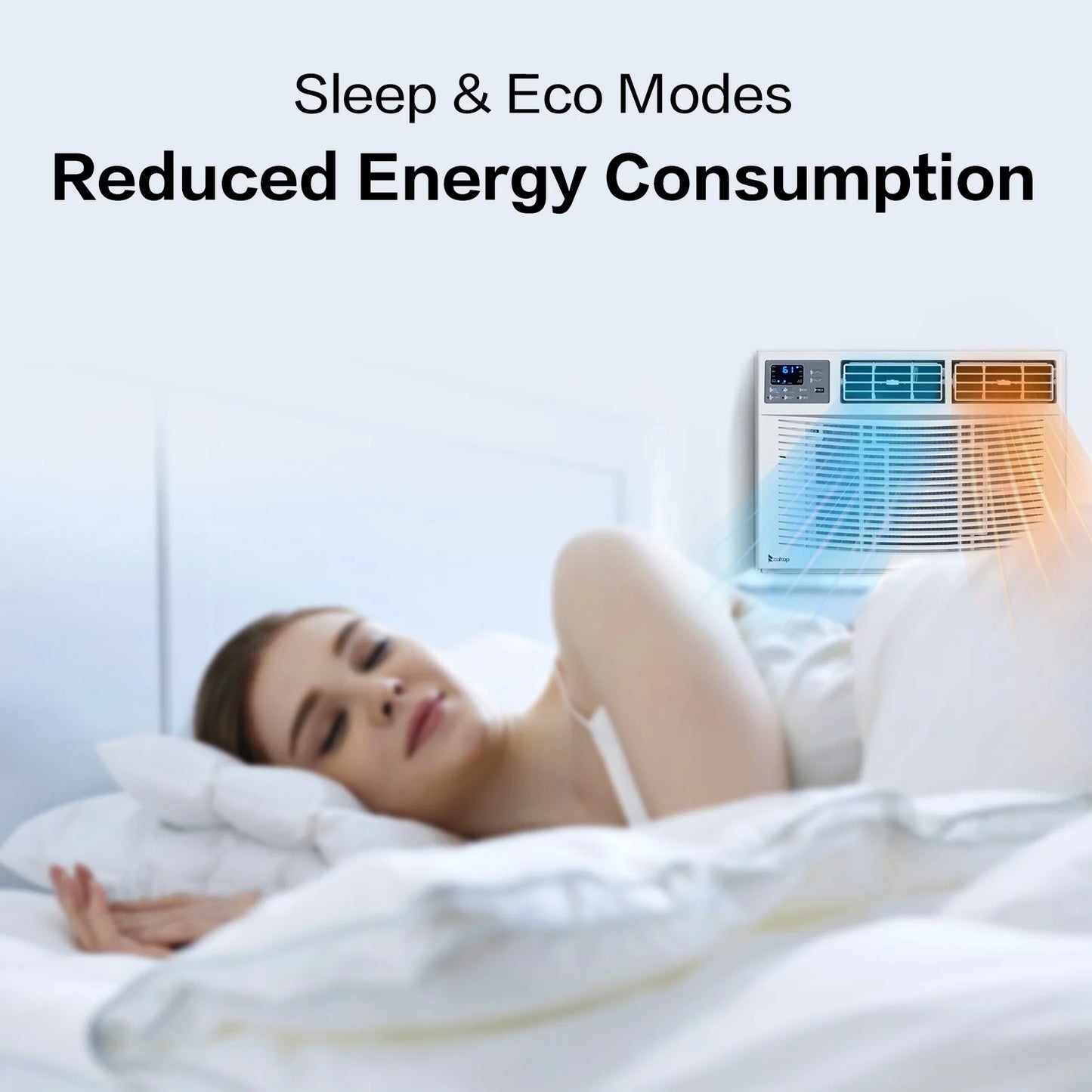 Ktaxon WiFi Enabled 12000 BTU Heat And Cool Window Air Conditioner With Wifi Controls
