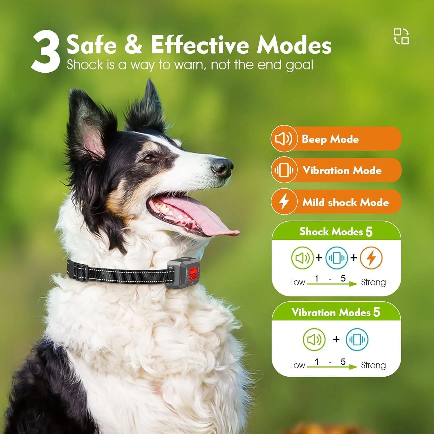 GPS Wireless Dog Fence System – CICPAP 33–999 Yards Rechargeable Electric Dog Boundary Collar, Smart Perimeter Containment System for Medium & Large Dogs, Waterproof for Outdoor Use