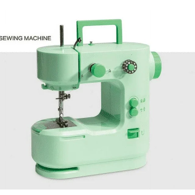 VAVSEA Mini Sewing Machine for Beginner,Portable Sewing Machine with 16 Built-in Stitches and Reverse Sewing Light, Travel