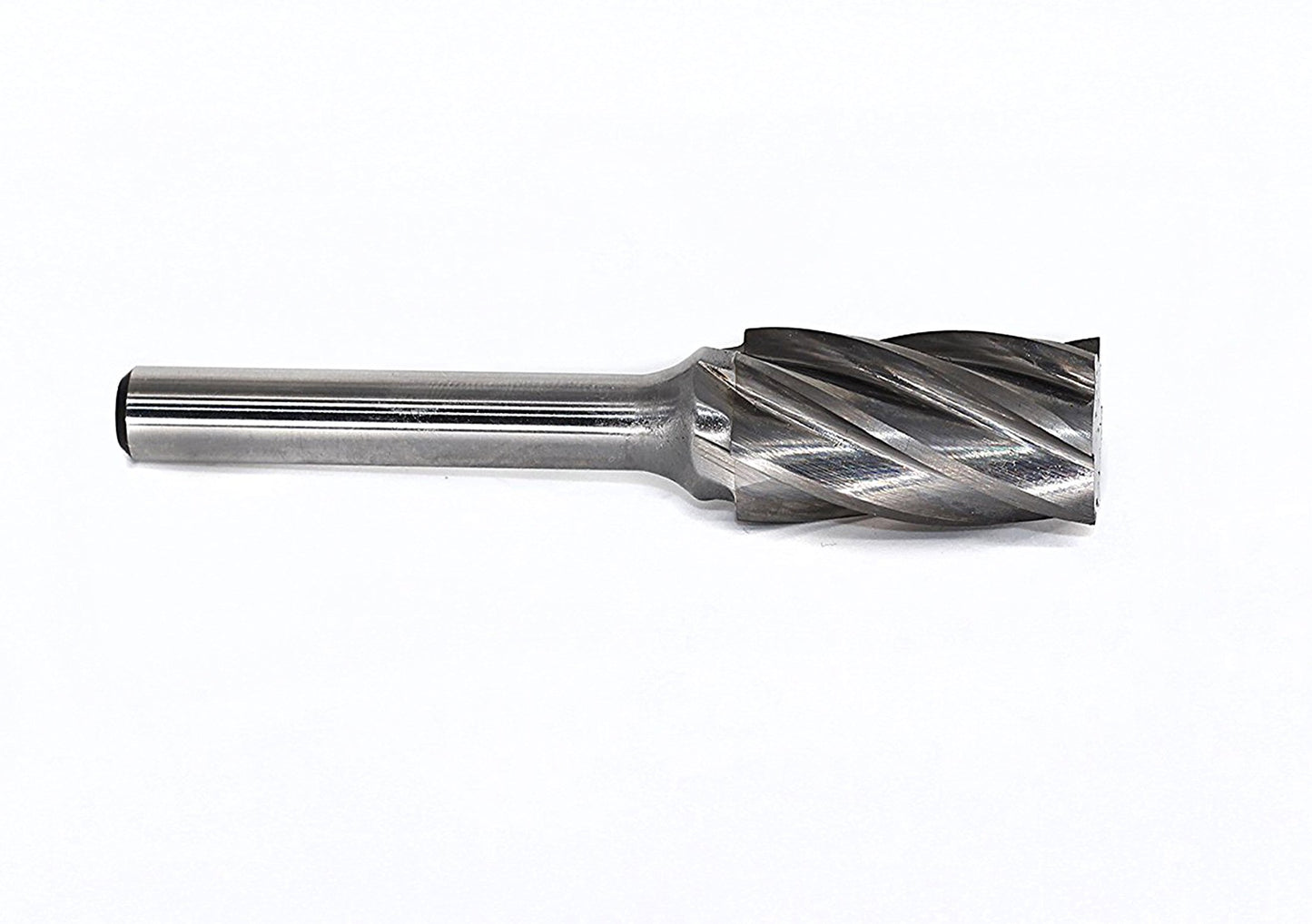 SA5-NF Aluminum Cut Tungsten Carbide Rotary Burr Bits File for Die Grinder,Cylindrical Shape with 1/4 inch Shank, 1/2 inch Head Diameter, 1 inch Flute length, Pack of 1