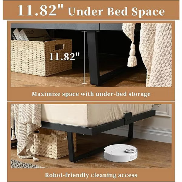 Daybed Sofa Bed - Multi-Functional Platform Bed for Daytime Naps, No Box Spring Needed, 530LBS Weight Capacity, Easy Assembly