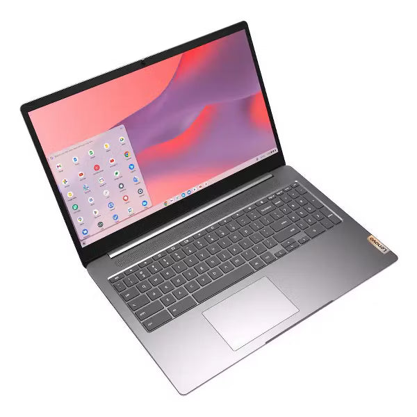 Lenovo - IdeaPad 3i Chromebook 15.6" Full HD Laptop - Intel Celeron - 4GB Memory with 64GB eMMC Storage - Arctic Grey