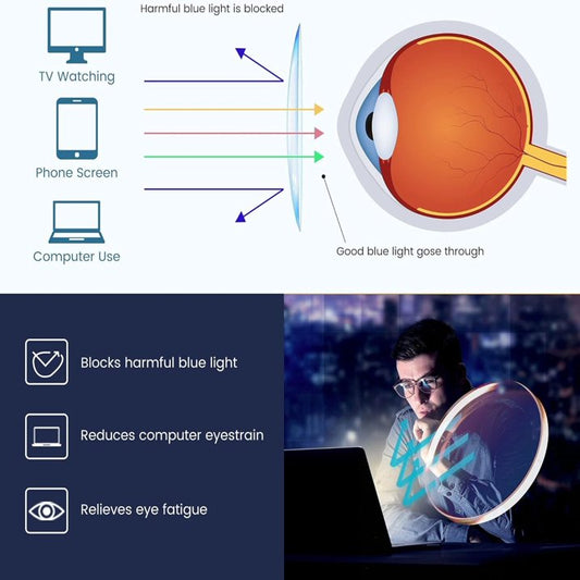 Blue Light Blocking Glasses, Computer Reading/Gaming/TV/Phones Glasses for Women Men, Anti Eyestrain UV Glare, Anti Eyestrain, Leopard
