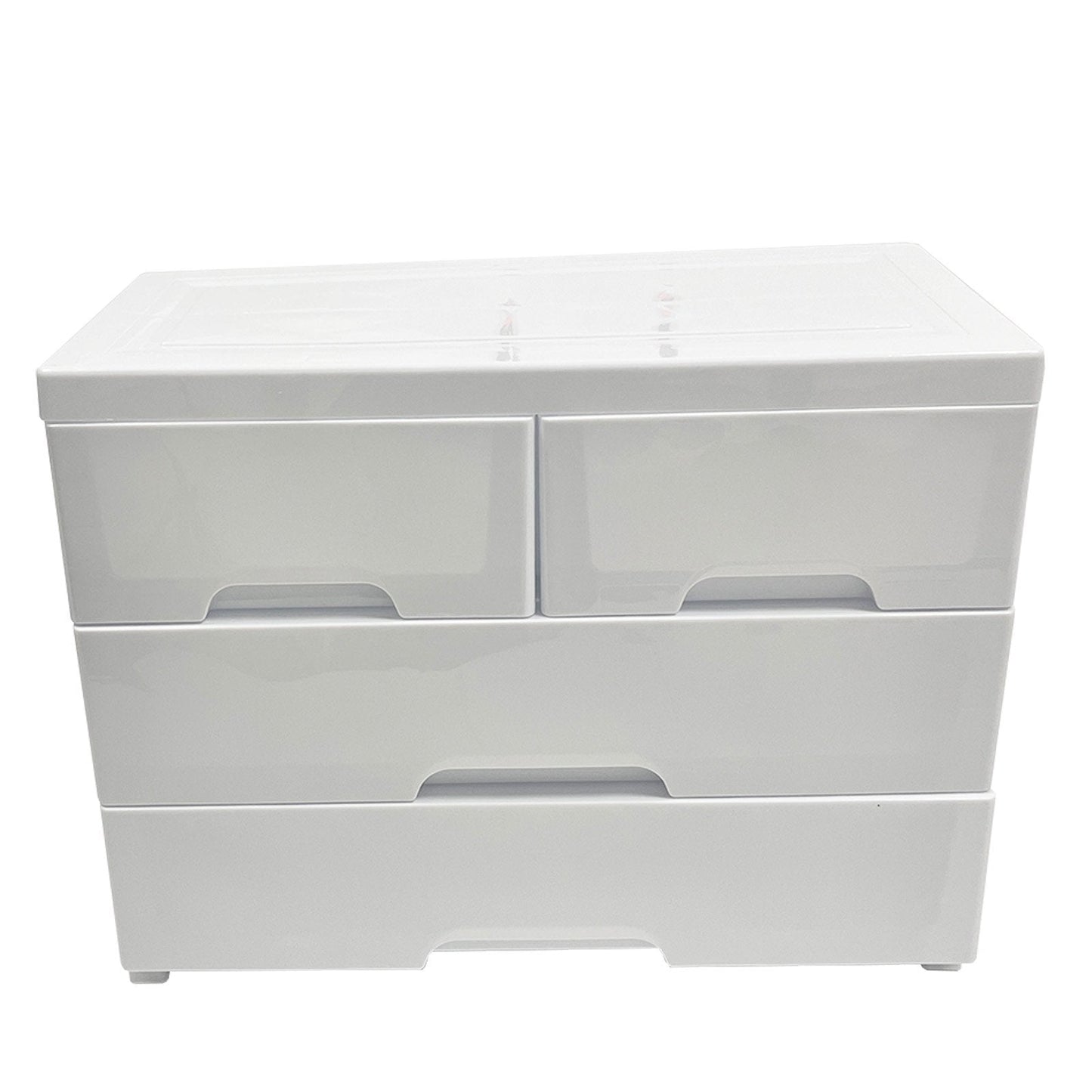 SUSUZI, 5 Drawer Dresser, Chest of Drawers for Bedroom, Modern Storage Cabinet Dresser Organizer Unit,White
