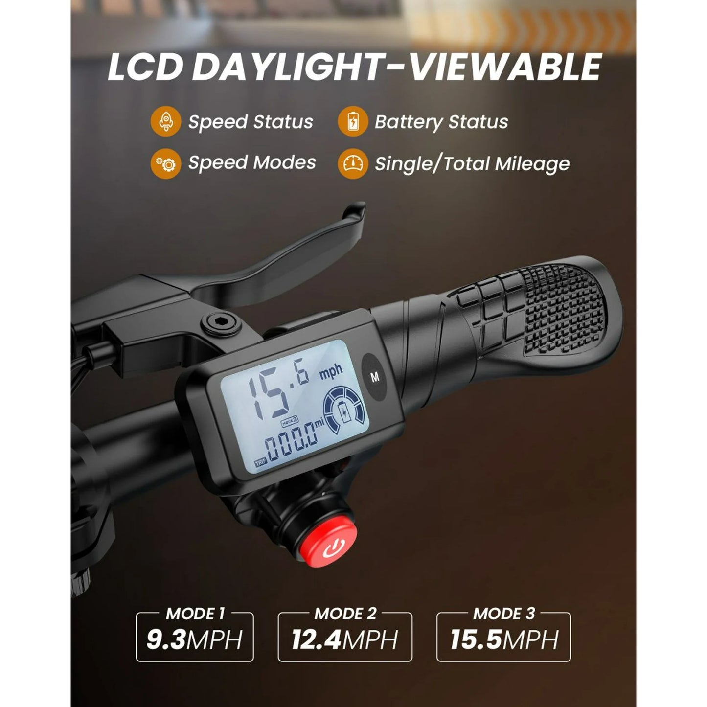 MIHOVER 450W Electric Scooter with Seat for Adult, 12 inch Commuter Electric Scooter with Basket and Adjustable Seat- up to 21 Miles 15.5MPH