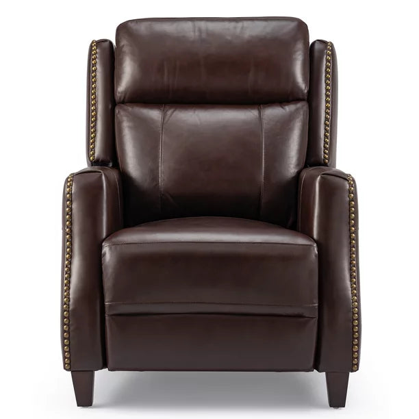 Power Lift Recliner Chair Leather Single Sofa Modern Armchair with Adjustable Backrest & Footrest Accent Lounge Chair for Living Room Home Theater