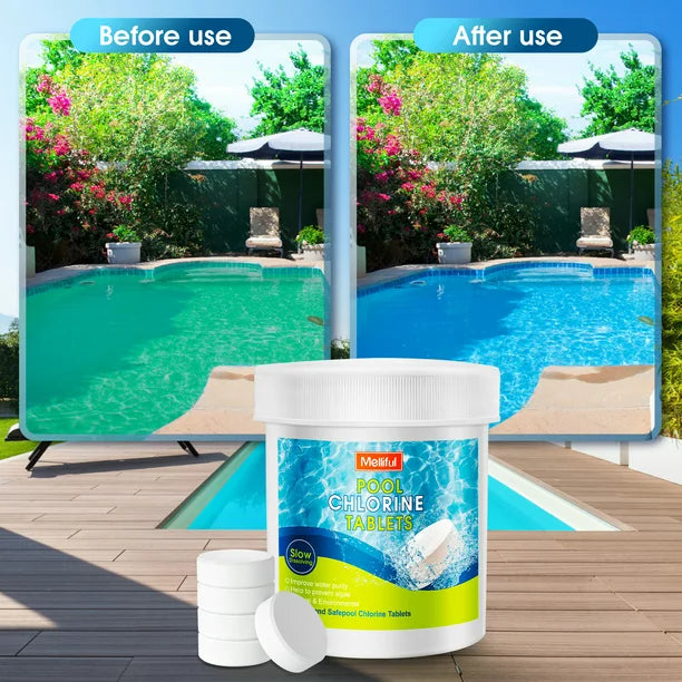 180Pcs Chlorine Tablets for Pool
