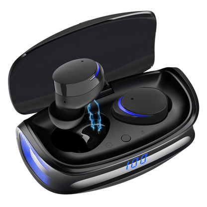 Wireless Bluetooth Earbuds F9-5 for All Samsung, S23/S22/S21/S20/5G/Galaxy A,Z,NOTE, All Iphone X/11/SE/12/13/14, Headphones F9 TWS and IPX7 Waterproof with 2000mAh Case