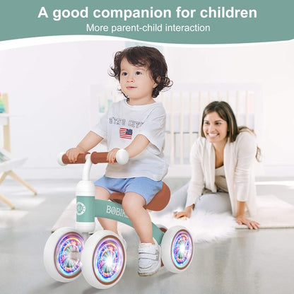 JoyStone Baby Balance Bike Toys for 12-36 Months Kids Toy Boy and Girls Gifts Toddler Best First Birthday Gift Children Walker No Pedal Infant 4 Wheels Bicycle