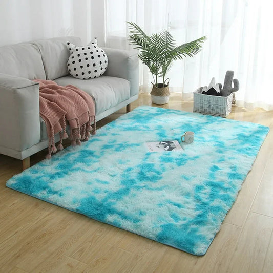 YEERSWAG 79 Inch Super Soft Shaggy Area Rugs for Living Room Bedroom,Fluffy Shag Rug Floor Rug,Anti Skid Rugs,Kids Pets Play Carpet