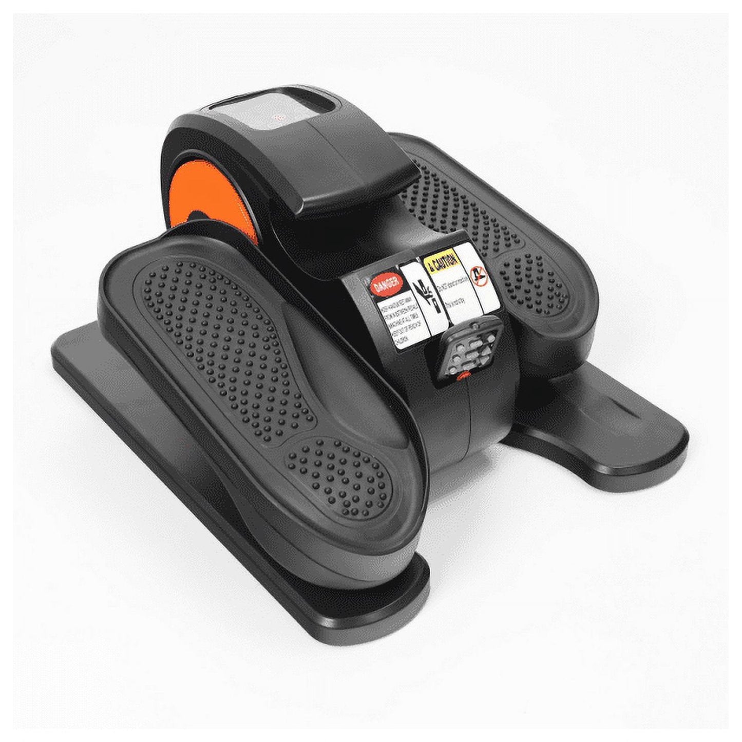 Under Desk Elliptical Machine, Ellipse Leg Exerciser for Seniors Fully Assembled, Quiet & Portable Electric Seated Pedal Exerciser with Remote Control & 12 Adjustable Speeds