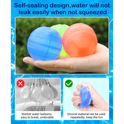 12PCS Water Balloons,with Mesh Bag, Water Balloons for Kids, Self-Sealing Water Bomb for Kids Adults Outdoor Activities Water Games Toy Summer Fun Party Supplies