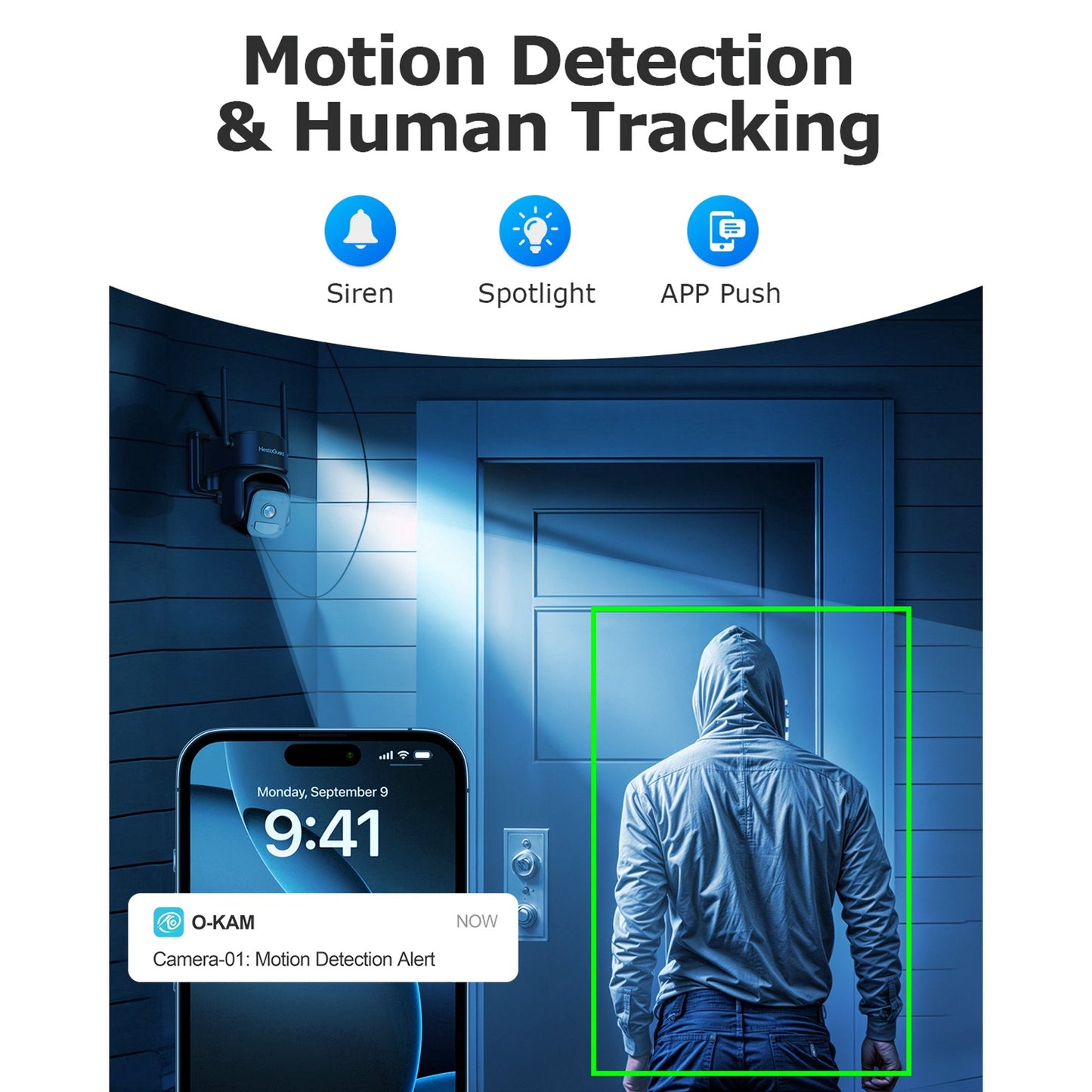 4G LTE Cellular Security Camera WP-HG-BW05BK