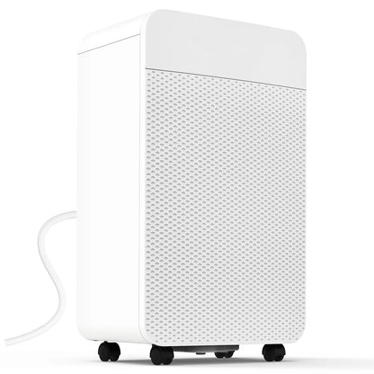 PhiloDeco 4500 Sq. Ft 70 Pints Dehumidifier for Basement and Home, Bathroom, Bedroom, Equipped With Drainage Hose, Automatic Defrosting, 24-Hour Timer Function