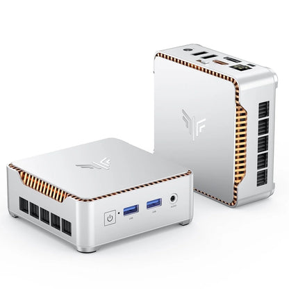 NIPOGI E2 Mini Business Desktop Computer, Intel n97, 8GB RAM, 256GB SSD, Windows 11 Pro