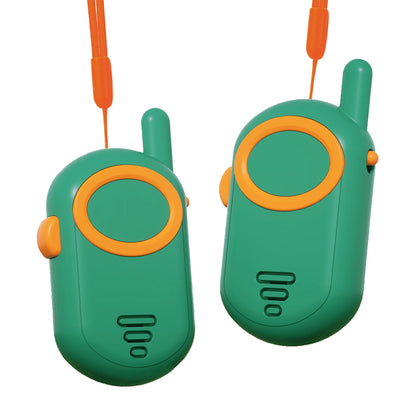 Richgv 2 Pack Walkie Talkies for Kids, 3 Miles Range for Outside Camping Hiking, Birthday Christmas Gift for Boys Girls 3-8 Year