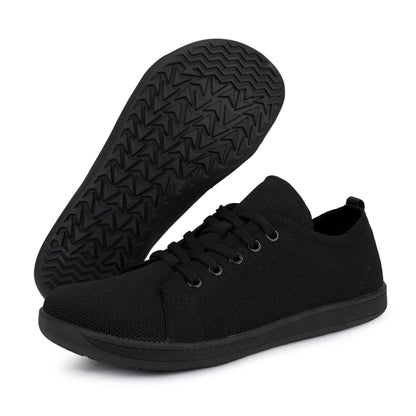 HAOSHIDUO Womens Mens Barefoot Shoes Wide Toe Box Zero Drop Shoes Lightweight Breathable Sneakers