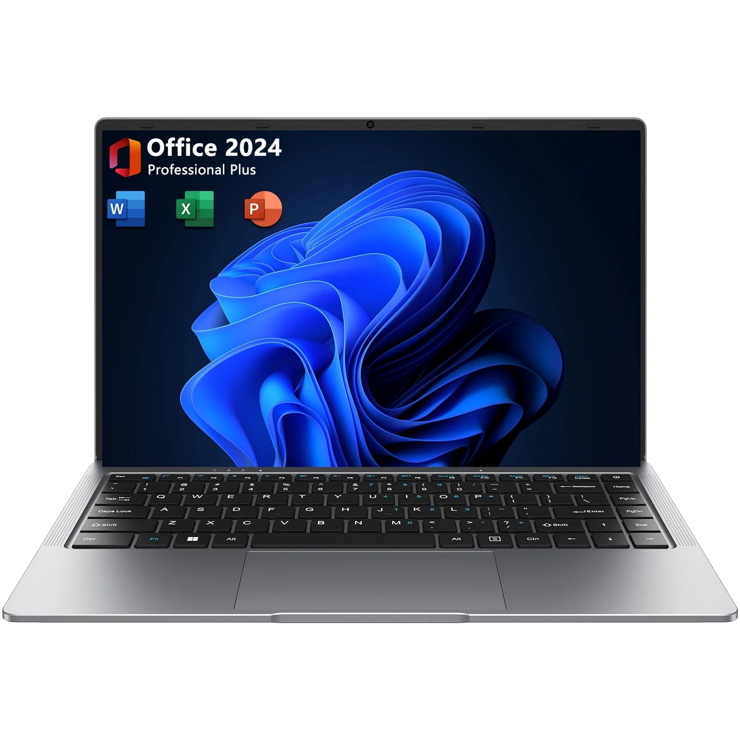 14.1" Laptop Computer,6GB RAM 256GB SSD,Windows 11 Pro Bussiness NoteBook PC,MS Office 2024,Intel Celeron N4000(up to 2.6GHz) 100% sRGB Screen