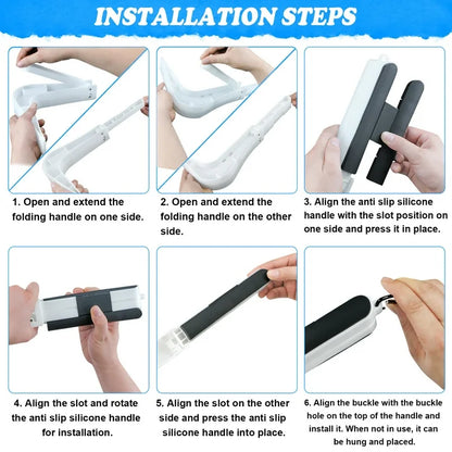 Mattress Lifter Tool, Ergonomic Under Foldable Mattress Raising Device, Mattress Lifter Wedge for Changing Sheets, Sheet Fasteners Bed Seam Finishing and Fixing Kit