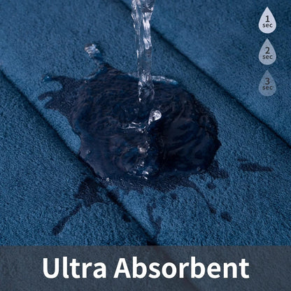 Uiz Merueh Clearance Bath Mat 17” x 24”, Water Absorbent Shower Mat, Thick Bath Rugs for Bathroom Non Slip with PVC Backing, Ultra Soft Bathroom Rugs for Bathroom Floor & Tub
