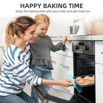 VAVSEA 7pcs Baking Pans Set, Carbon Steel Cookie Sheets, Nonstick Oven Bakeware Sets with Loaves Pan, PFOA PFOS Free