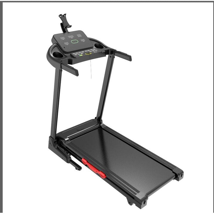 12% Auto Incline Treadmill, Home Treadmill 300 lb Capacity Portable Folding Electric Exercise Treadmill with APP Control, 64 Programs, 8MPH, Bluetooth Speakers, Running Walking Jogging, iPad Holder