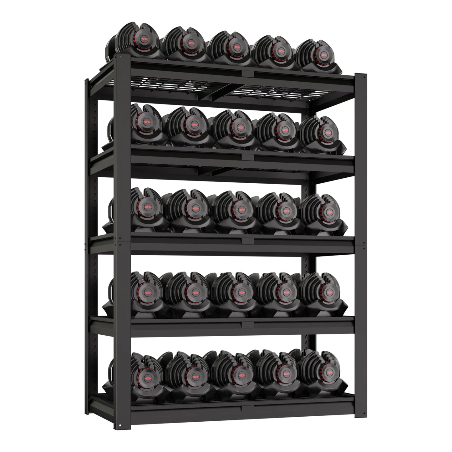 Prilinex 2750LBS Metal Storage Shelves Garage Shelving Unit 5 Tier Heavy Duty Storage Rack for Warehouse Pantry Closet, 36"W x 16"D x 72"H