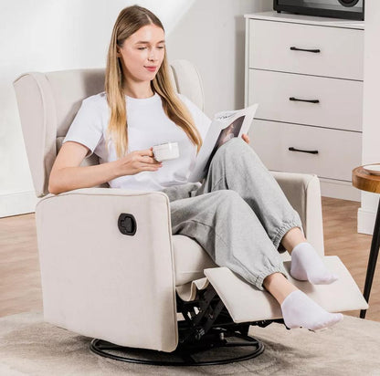 COMHOMA Baby Gliders, Rocking Recliner Chairs  Modern Nursery Chairs