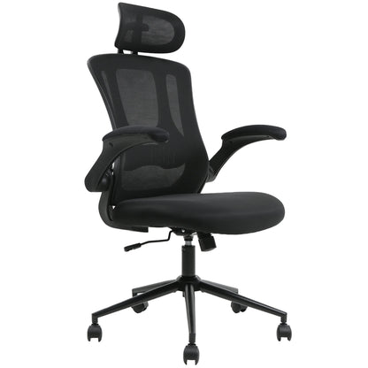 TrumanPick Ergonomic Office Chair, High Back Adjustable Computer Desk Chair with Lumbar Support, 300lb, Black