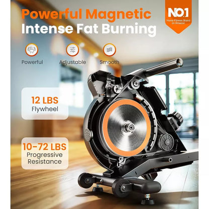 YOSUDA Magnetic/Water Rowing Machine 350 LB Weight Capacity - Rower Machine for Home Use with Bluetooth, App Supported