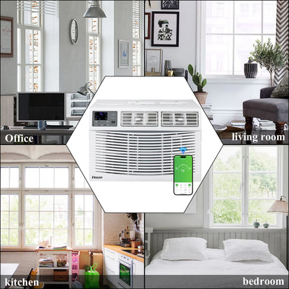 Ktaxon 12000BTU 110V Window Air Conditioner With WIFI And Remote, White