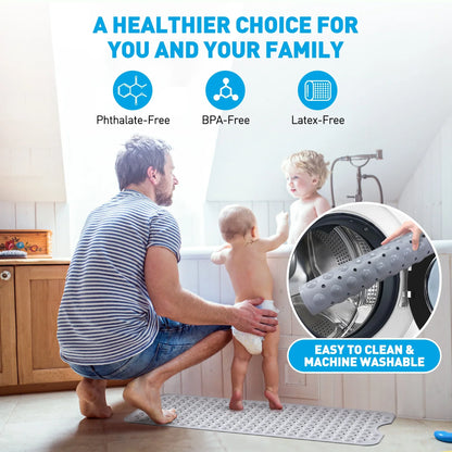 Bathtub Mat Non Slip Bath Mat for Tub Shower Mat Dinosam Bath Tub Mat