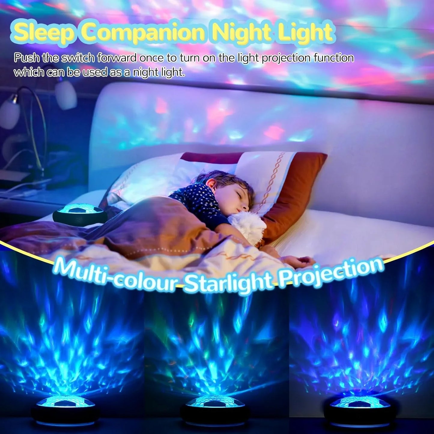 BEEPRINCESS Hover Soccer Ball Boy Toys Rechargeable, Kids Indoor Air Soccer Ball Floating LED Light Up, Power Kick Disc Fun with Foam Bumper (No AA Battery Needed) Gift For Boys Girls Age 3 4 5 6 7 8