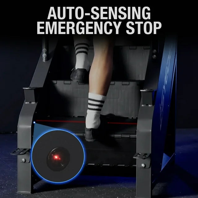 syedee Stair Stepper with LED Screen, Stepmill Exercise Machine with 12 Workout Programs, 441LBS Step Machine, 24-164 Steps/Minute(Black)