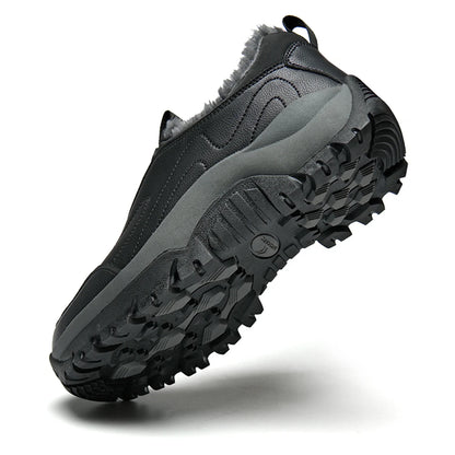 HAOSHIDUO Snow Shoes for Women  Men Comfortable Warm Non-slip Durable Walking Shoes
