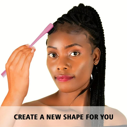 12pcs/Set Hair Styling Comb Set, Detangling Hair Brush For All Hair Types, Detangler Brush Teasing Hair Brush Rat Tail Comb Edge Brush, Silicone Scalp Massager Shampoo Brush For Shower-Pink