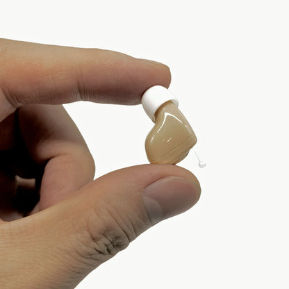 iadr In-the-Ear Rechargeable Discreet OTC Hearing Aids with Advanced Noise Reduction,Beige (A17BT)