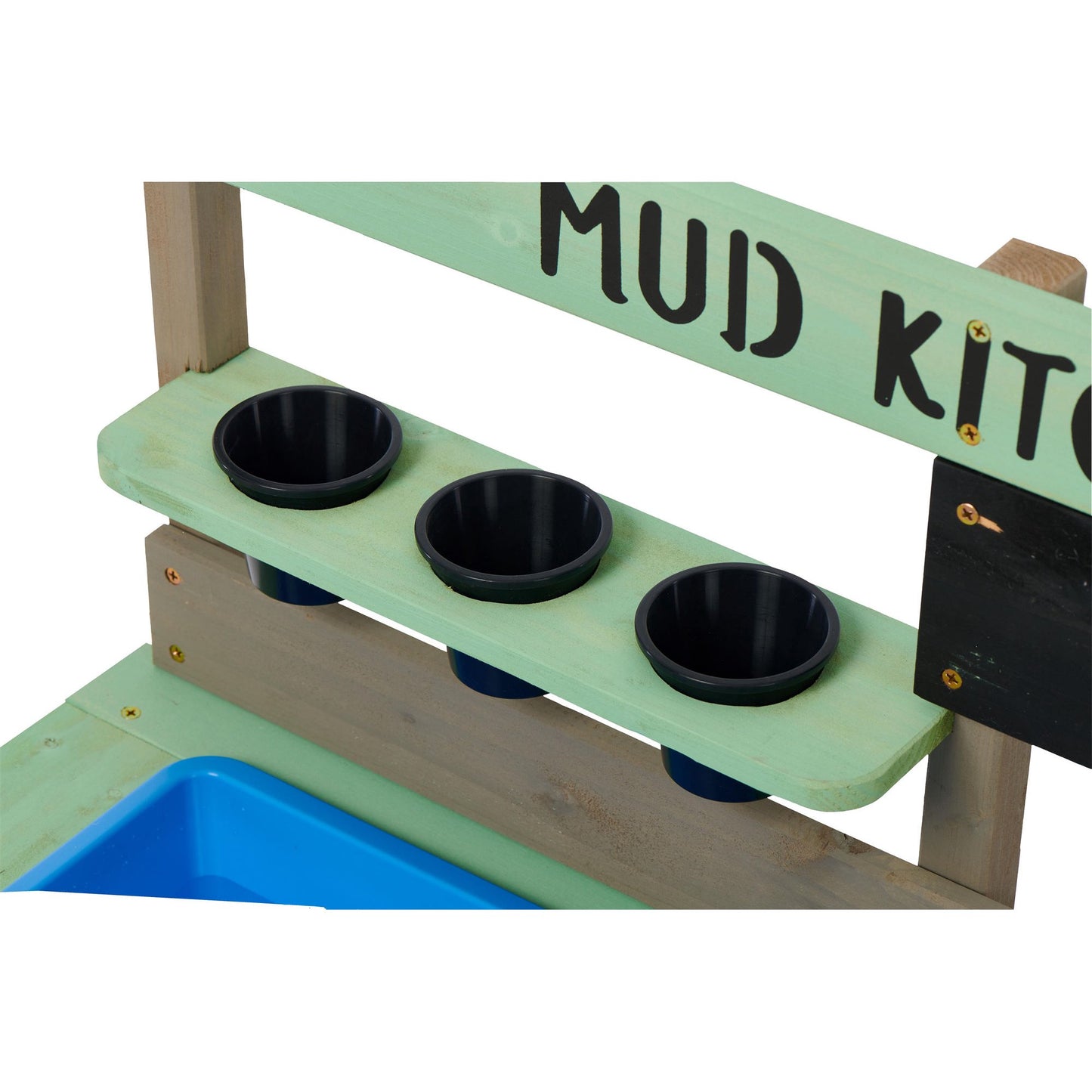 COCLUB Wooden Play Kitchen Set for Kids, Outdoor Pretend Kitchen with Cookware Accessories, Gift for Ages 3-8