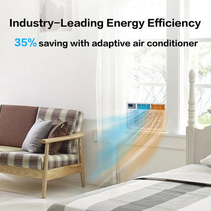 Ktaxon WiFi Enabled 12000 BTU Heat And Cool Window Air Conditioner With Wifi Controls