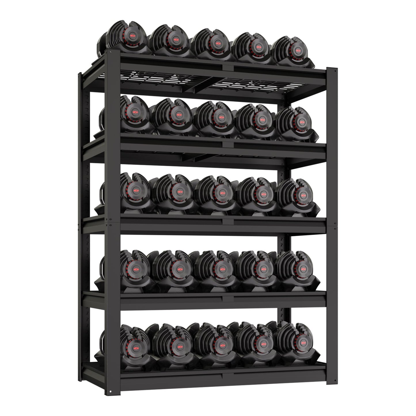 TrumanPick Metal Storage Shelves-40"W x 20"D x 60"H Wire Shelving unit Garage Storage Rack Heavy Duty Industrial Shelving, 1 Pack