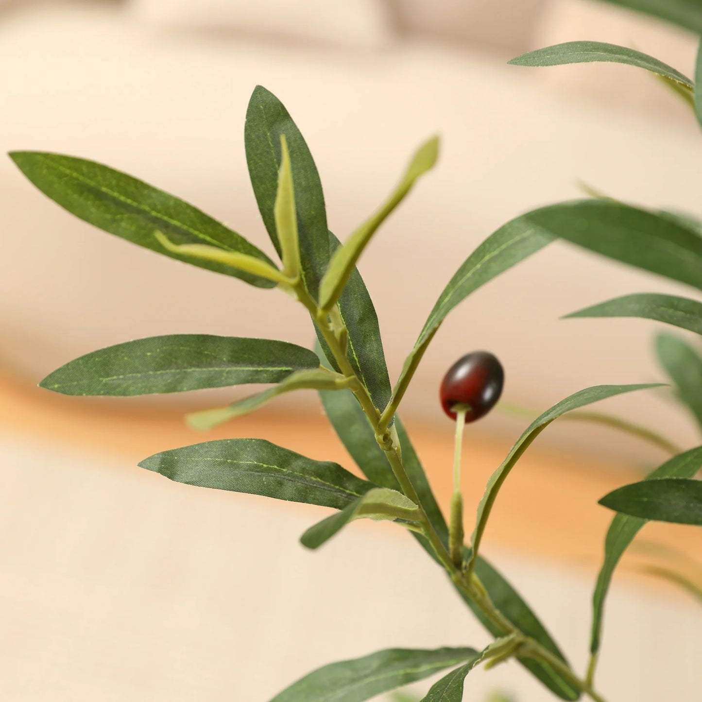 6ft Fake Plastic Olive Tree with Oval White Planter, Pre Potted Faux Greenry Plant for Home Decor Office House Living Room Indoor Outdoor, Big Fake Plants Fake House Plants