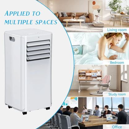 Portable Air Conditioners 12000 BTU,3-in-1 AC Unit Cools Spaces up to 550 sq. ft. and Features a Remote Control, LED display,for bedroom,living room,ofice