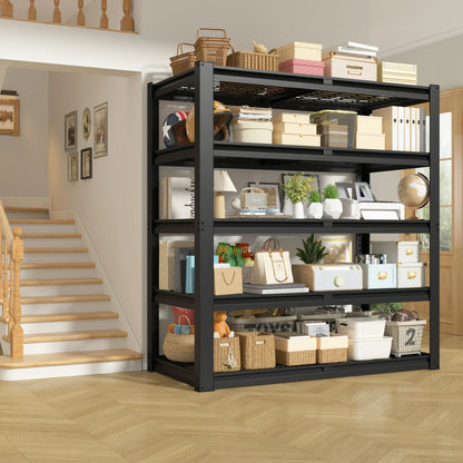 Prilinex 2200LBS Metal Storage Shelves Wire Shelving Unit Garage Storage Rack 40"W x 20"D x 60"H Heavy Duty Industrial Shelving
