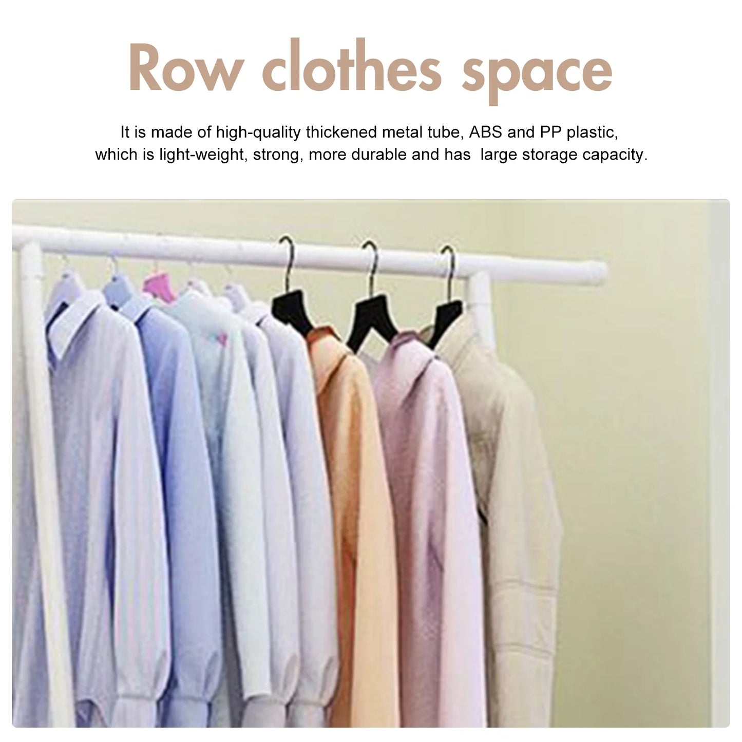 Clothes Rack on Wheels, Triangle Coat Rack, Rolling Garment Rack, 2 Tier Rolling Clothes Rack, Coat Hanging Rack, Portable Garment Laundry Rack for Home Office Dorm White