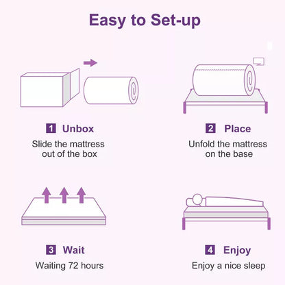 Wuleitex store 10 " gel memory foam mattress
