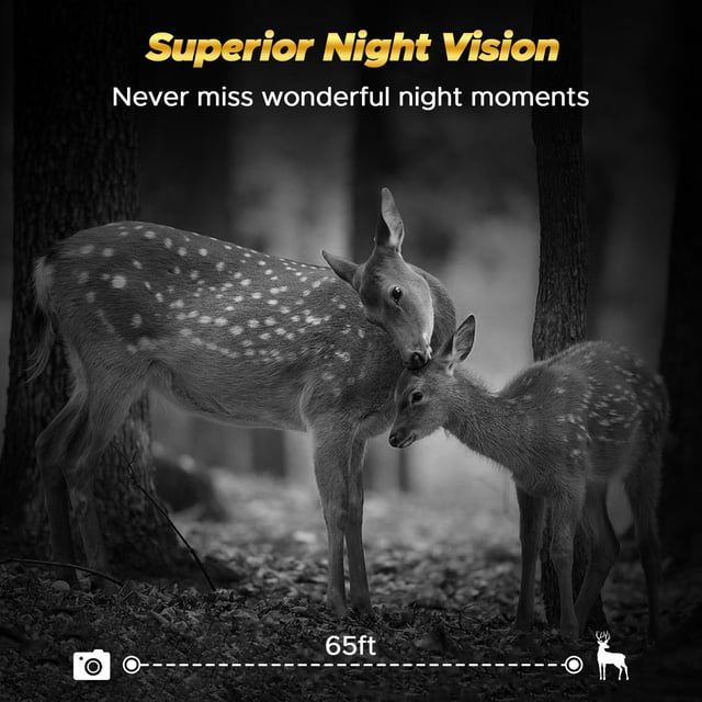CAMPARK 4G Cellular Trail Camera, 1080P 24MP Hunting Game Camera with Live View and Motion Alerts, Low Glow Night Vision and IP66 Waterproof for Wildlife Monitoring