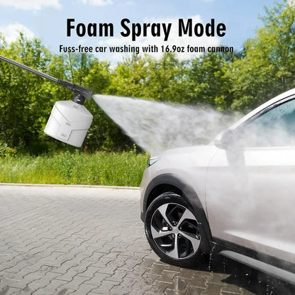 Electric Pressure Washer, 3200 Max PSI, 2.6 GPM Power Washer Machine with Hose Reel,4 Quick Connect Nozzles for Cars/Patios/Floor Cleaning