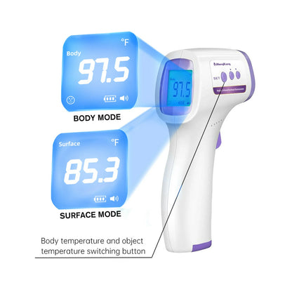 SUWU Non Contact Infrared Thermometer for Forehead, Food and Bath Touchless Thermometer for Adults, Babies, Toddlers and Kids