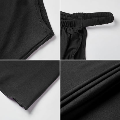 UVN Summer Swimsuit Cover Up for Women Swimwear Black Halter Dress Loose Casual Cover Ups Bathing Suit